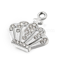 UV Plating Alloy Crystal Rhinestone Pendants&nbsp;RB-CBAD37D-36P
