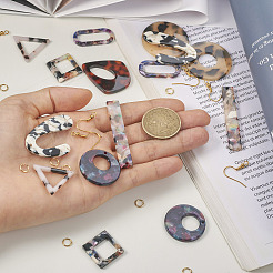 DIY Geometry Earrings Making Kit&nbsp;DIY-TA0004-86