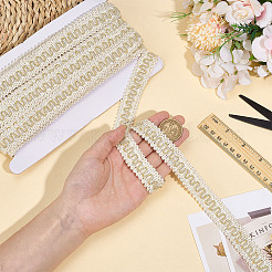 Polyester Braided Wavy Ribbons&nbsp;OCOR-WH0112-017A