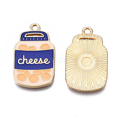 Rack Plating Alloy Enamel Pendants&nbsp;ENAM-T011-171