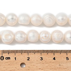 Natural Cultured Freshwater Pearl Beads Strands&nbsp;PEAR-P064-19I-05E