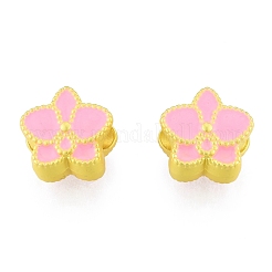Alloy Enamel European Beads&nbsp;FIND-G035-34MG