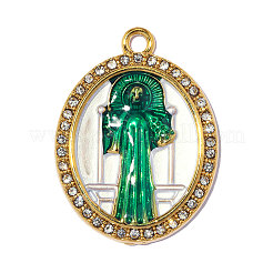 304 Stainless Steel Enamel Pendants&nbsp;STAS-OY017-89G