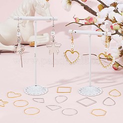96Pcs 16 Styles Brass Linking Rings&nbsp;KK-CN0002-09