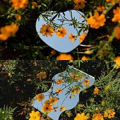 6Pcs 6 Styles Acrylic Mirror&nbsp;AJEW-GO0002-06