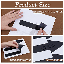 15 Sheets 5 Styles Rectangle Self-Adhesive Arrows Guide Label Sticker Paper&nbsp;DIY-GF0013-07