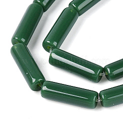 Opaque Solid Color Glass Beads Strands&nbsp;GLAA-N070-01A-C04