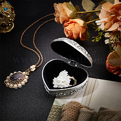 1Pc Tibetan Style Alloy Box&nbsp;CON-SC0001-16