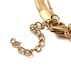 304 Stainless Steel Multi-strand Bracelet&nbsp;BJEW-C016-04G