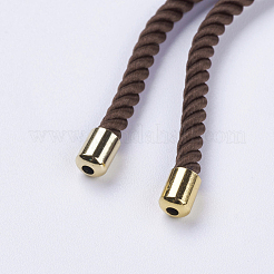 Nylon Twisted Cord Bracelet Making&nbsp;MAK-F018-14G-RS