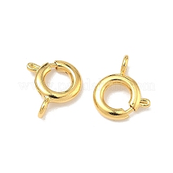 Brass Spring Ring Clasps&nbsp;KK-G557-01B-G
