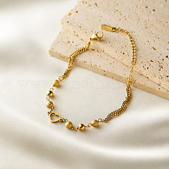 304 Stainless Steel Link Bracelets&nbsp;WG0F64C-01