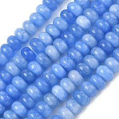 Dyed Natural White Jade Beads Strands&nbsp;GG-CBA9281-A10-5x8mm