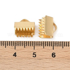 304 Stainless Steel Ribbon Crimp Ends&nbsp;X1-STAS-E471-05J-G