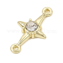 Alloy & Rhinestone Connector Charms&nbsp;AL-CBAFCDA-08G