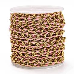 Brass Curb Chains&nbsp;CHC-L039-46L-G