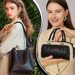 4Pcs 2 Styles Leather Bag Handles&nbsp;FIND-PH0028-68