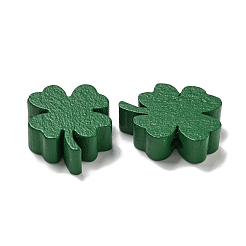 Printed Wood Beads&nbsp;WOOD-G022-01F