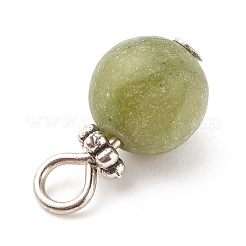 7Pcs 7 Styles Gemstone Charms&nbsp;PALLOY-JF01636