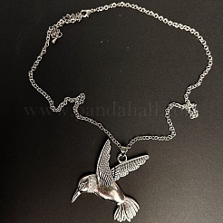 Vintage Alloy Flying Bird Pendant Necklaces for Men Women&nbsp;SG2884