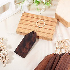 Walnut Wood Pendant Keychains&nbsp;KEYC-TAC0034-06E