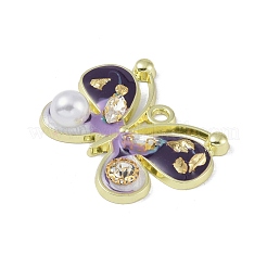 Rack Plating Alloy Enamel Pendants&nbsp;FIND-I038-13A