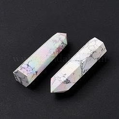 AB Color Plated Natural Howlite Display Decoration&nbsp;G-E137-01B