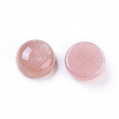 Natural Sunstone Cabochons&nbsp;G-L541-01A-8mm