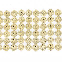 6 Rows Plastic Diamond Mesh Wrap Roll&nbsp;DIY-L049-04A