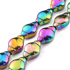 Electroplate Glass Beads Strands&nbsp;EGLA-G037-12A