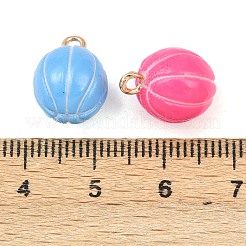 Alloy Enamel Charms&nbsp;FIND-G101-02G