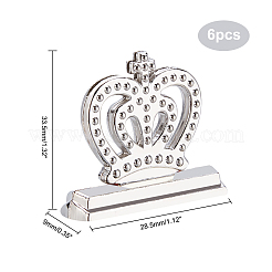 Crown Alloy Memo Clip&nbsp;LS-AJEW-WH0237-62