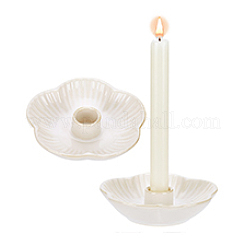 2Pcs Porcelain Candle Holders&nbsp;DJEW-PH0001-87A