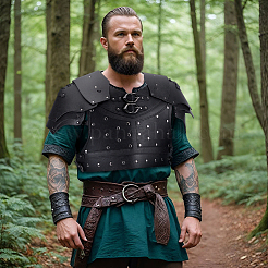 PU Leather Armour&nbsp;IFIN-WH0752-370