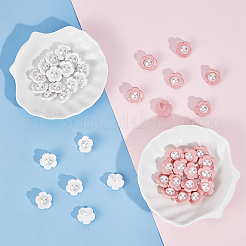 50Pcs 2 Colors 1-Hole Plstic Shank Buttons&nbsp;BUTT-GF0001-16