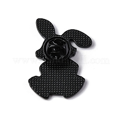 Rabbit Enamel Pins&nbsp;JEWB-D300-02EB-01