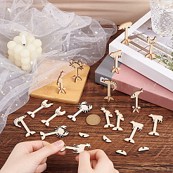 40 Sets 8 Styles Wood Display Decorations&nbsp;DIY-OC0012-71