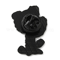 Black Alloy Brooch&nbsp;JEWB-Z011-02A-EB
