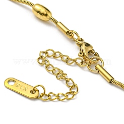 304 Stainless Steel Satellite Chain Necklaces&nbsp;LS-BJEW-K257-06G