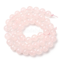 Natural Rose Quartz Beads Strands&nbsp;G-F808-C03-8mm-AA