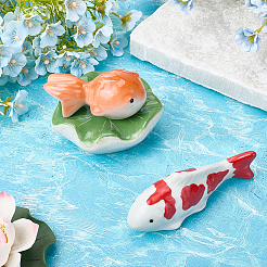 3Pcs 3 Styles Ceramic Display Decorations&nbsp;DJEW-GF0001-73