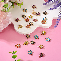 25Pcs 5 Colors Alloy with Rhinestone Pendants&nbsp;FIND-TA0009-29