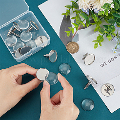 Blank Dome Cufflinks Making Kit&nbsp;DIY-UN0005-24
