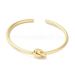 Brass Open Cuff Bangles&nbsp;BJEW-C070-06G