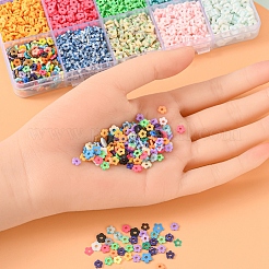 97.5G 15 Colors Handmade Polymer Clay Beads Set&nbsp;CLAY-YW0001-51