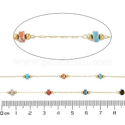 Ion Plating(IP) 304 Stainless Steel Chains&nbsp;AJEW-Q150-05G-02