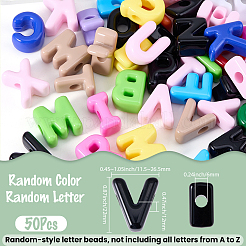 50Pcs Opaque Resin Beads&nbsp;RESI-SP0001-64