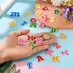 104Pcs 4 Sets Letter A~Z Embroider Thread Cloth on/Sew On Patches&nbsp;PATC-TA0001-41