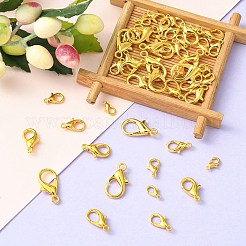 50Pcs 5 Styles Zinc Alloy Lobster Claw Clasps&nbsp;FIND-YW0003-96G