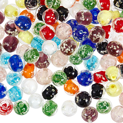 120Pcs Handmade Luminous Lampwork Beads&nbsp;LAMP-PA0001-60A